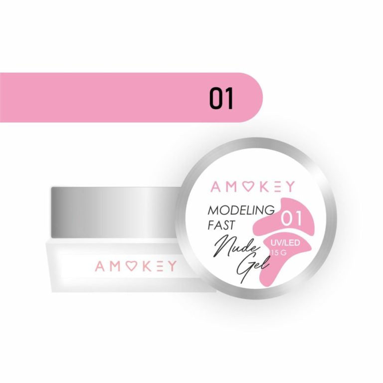 Gel modelador monofásico Fast Nude Gel 01 – 15g AMOKEY
