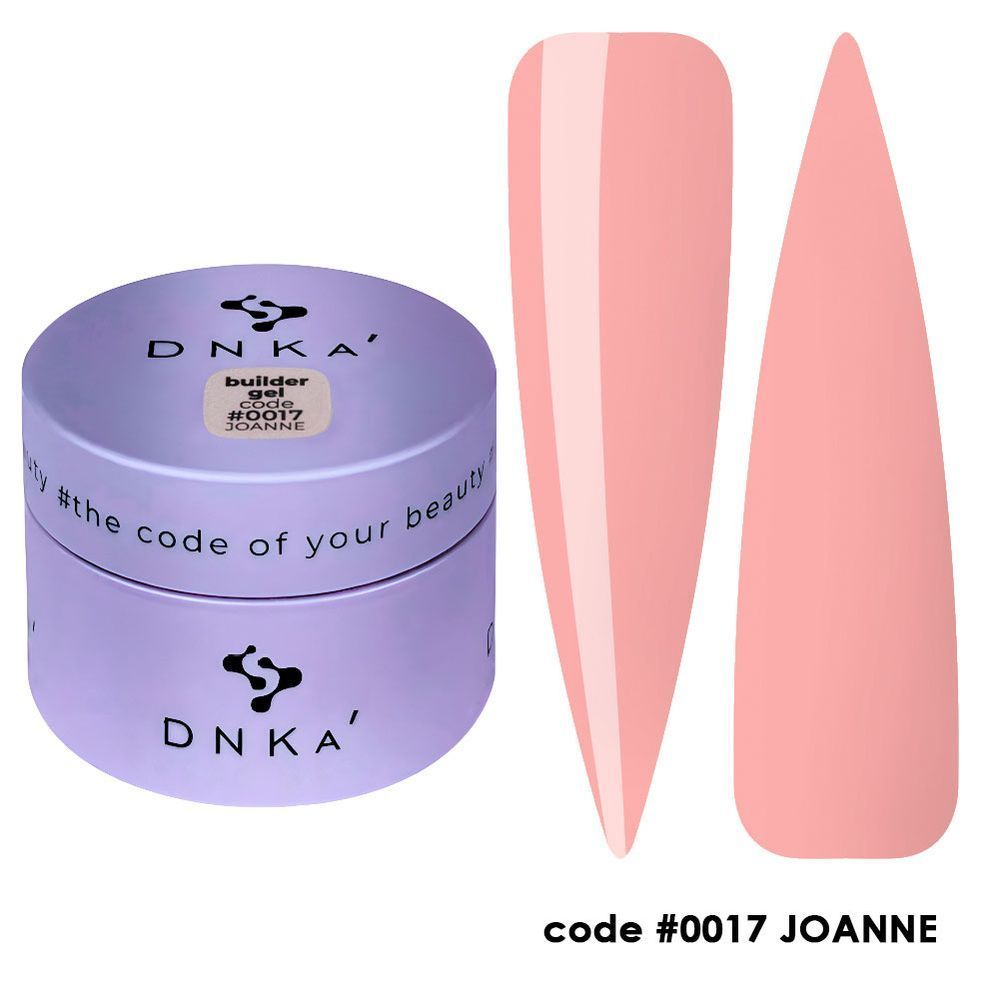 BUILDER GEL “DNKa”, 30ml #0017 JOANNE