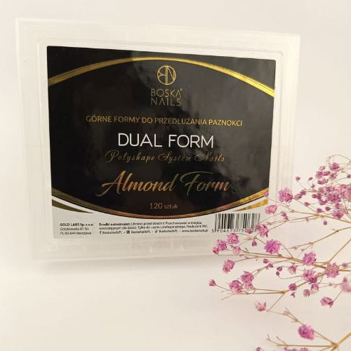 Molde Dual Form Almond 120pcs BOSKANAILS
