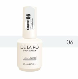 Polygel líquido Caramelo 06 – 15ml DELARO