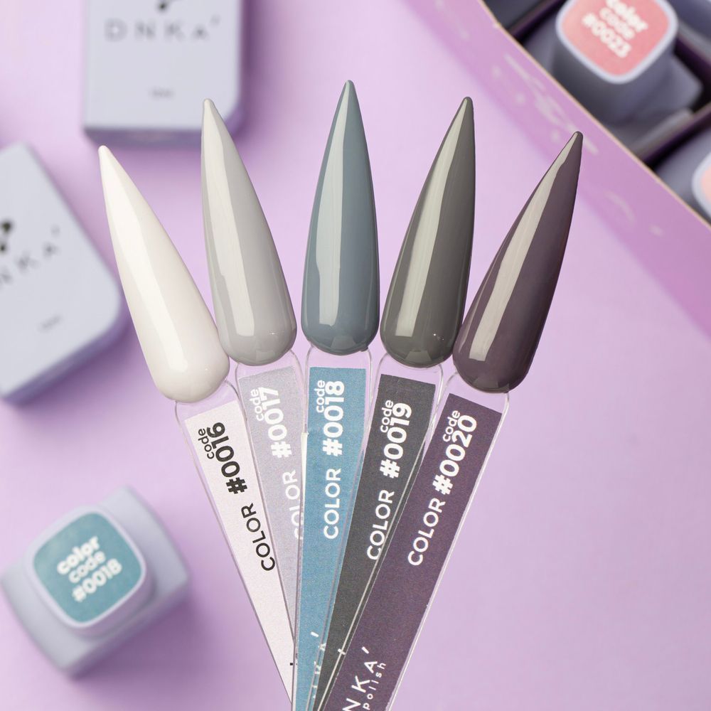 COLOR GEL POLISH "DNKa", 12 ml #0016
