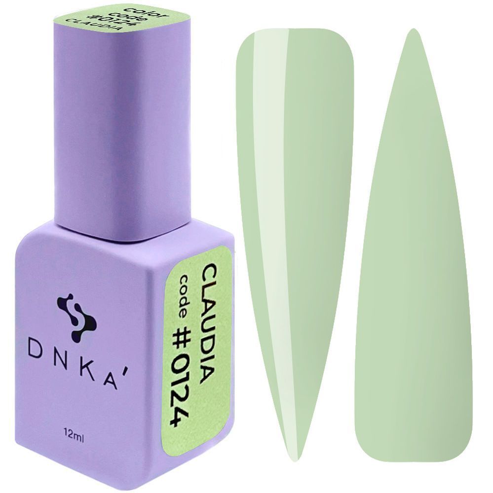 COLOR GEL POLISH "DNKa", 12 ml #0124