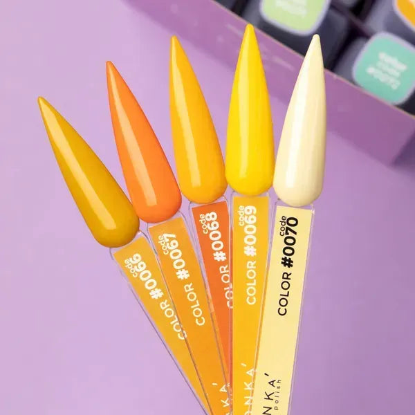 COLOR GEL POLISH "DNKa", 12 ml #0068