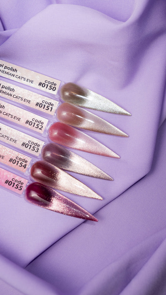 COLOR GEL POLISH "DNKa", 12 ml #0154 CAT EYE - More than nail store