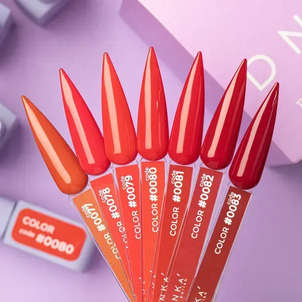 COLOR GEL POLISH "DNKa", 12 ml #0078
