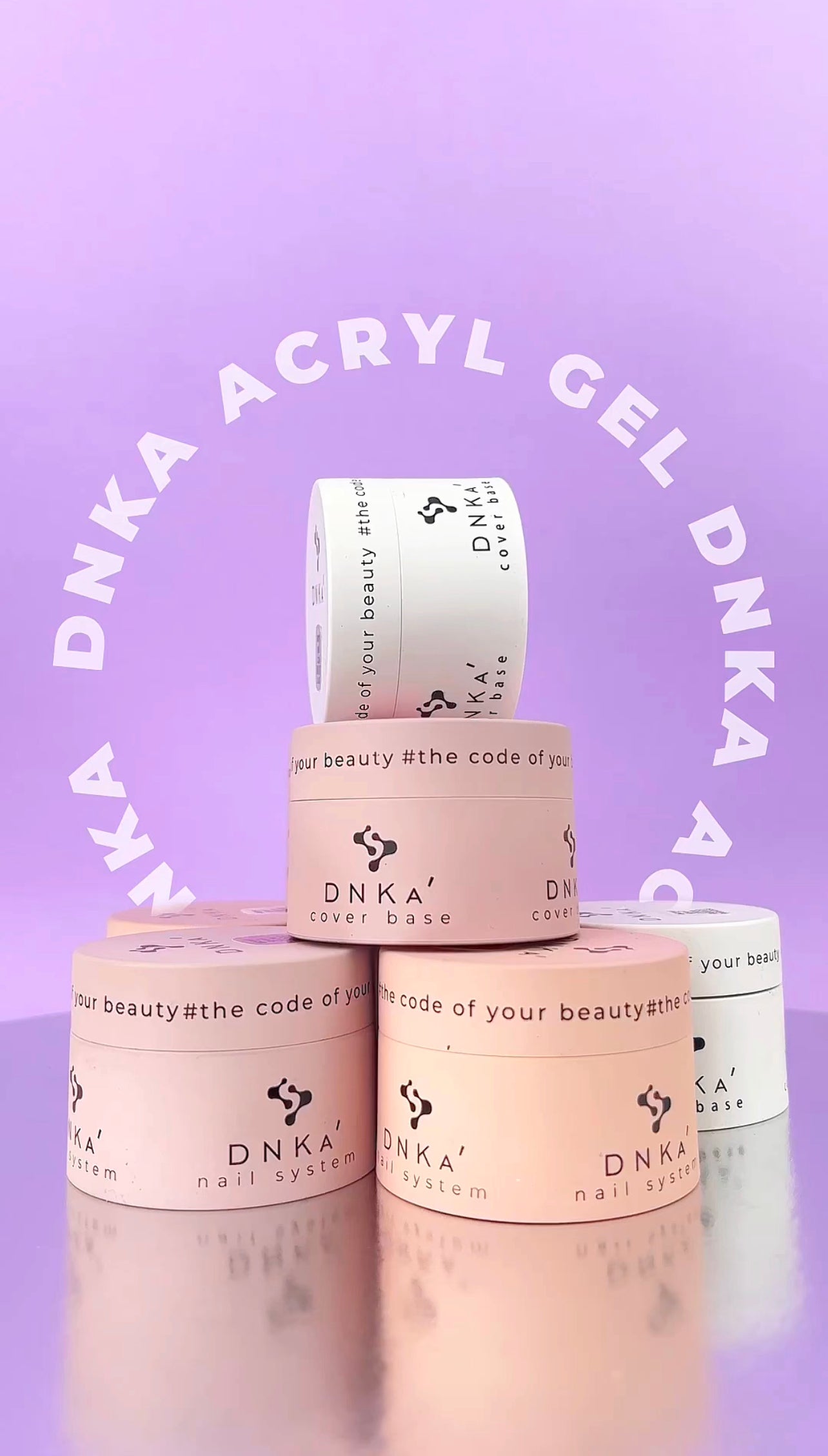 DNKa' SOLID ACRYGEL, 30ml (in jar) #0004 SILK - More than nail store