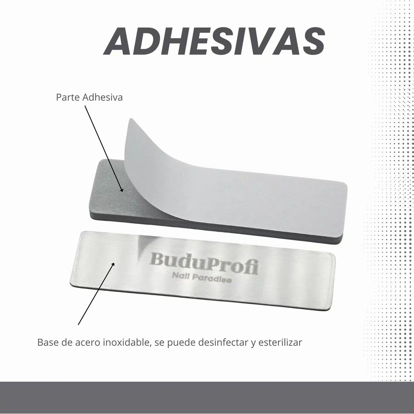 Base Lima Buffer, Corta Recta para Buffer BUDUPROFI