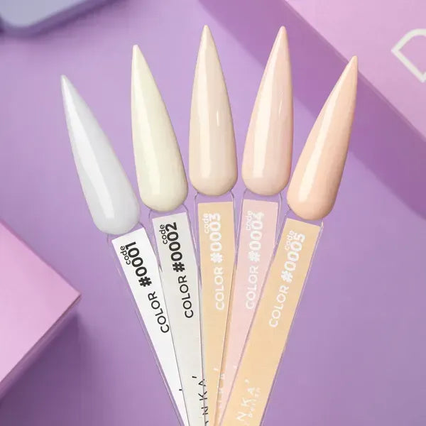 COLOR GEL POLISH "DNKa", 12 ml #0001