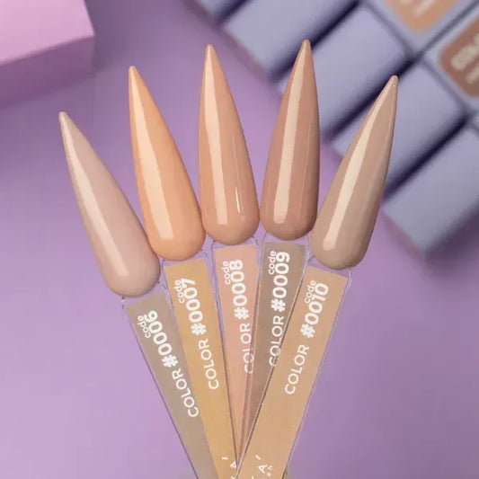 COLOR GEL POLISH "DNKa", 12 ml #0008