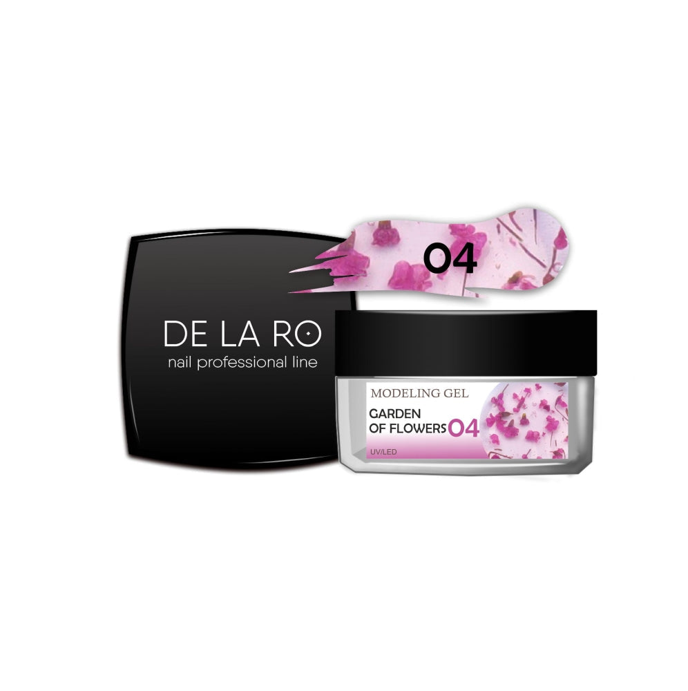 Modeling gel one-phase Garden of Flowers 04 - 15gr DE LA RO