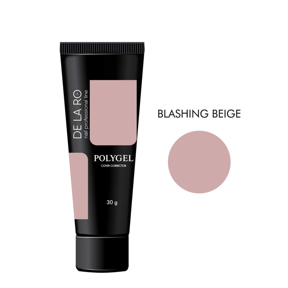 Polygel Blashing Beige - 30gr DE LA RO