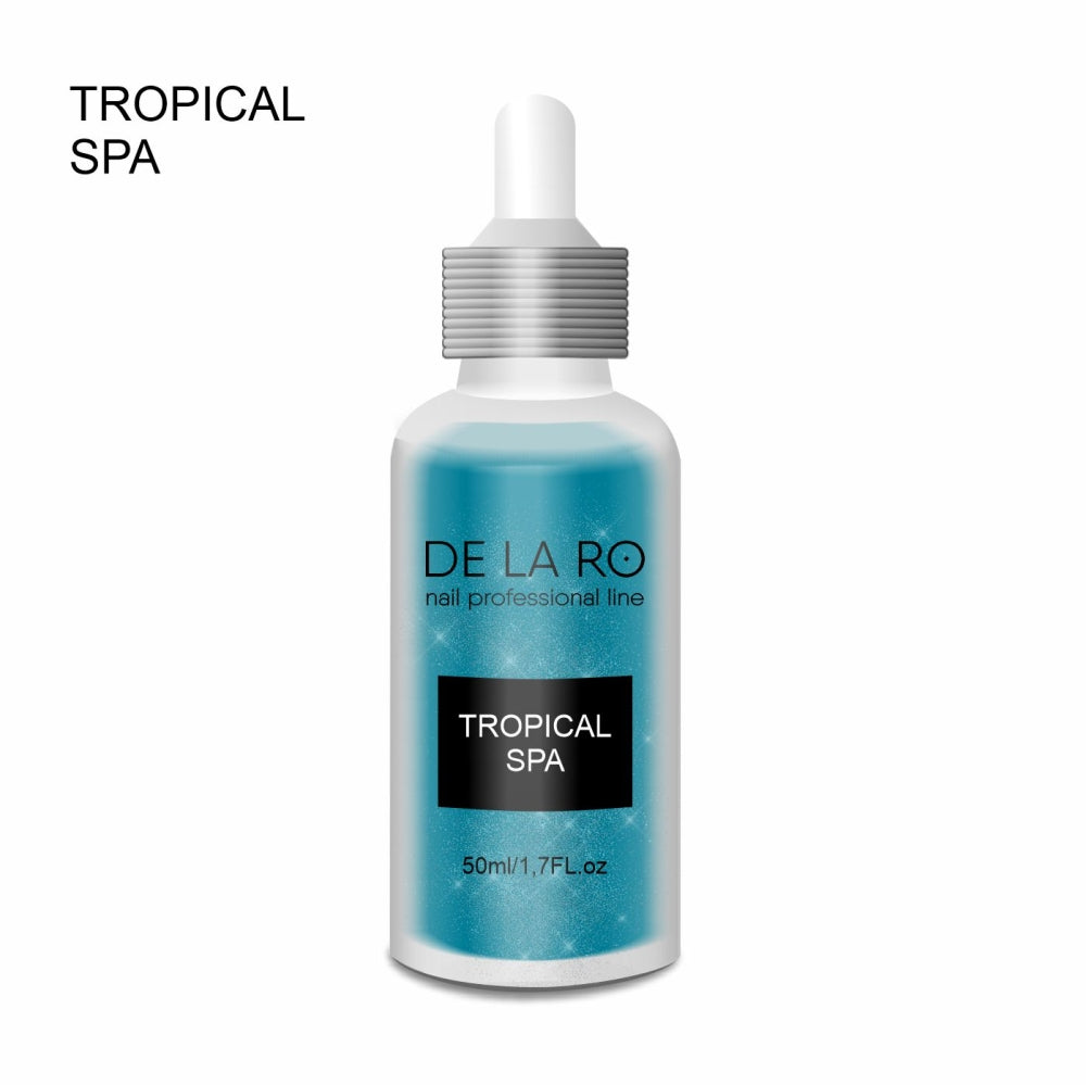 Dry cuticle oil with shimmer Tropical Spa - 50ml