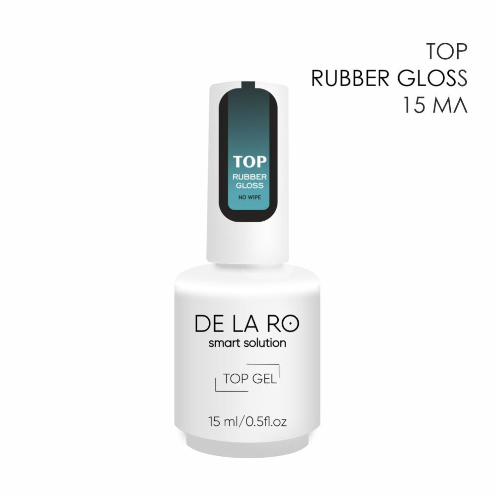 Тоp Rubber Gloss No Wipe (without dispersion) - 15ml DE LA RO