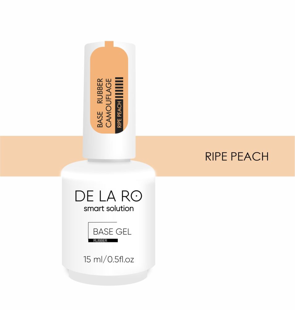 BASE Rubber Camouflage Ripe Peach (medium viscosity) - 15ml DE LA RO