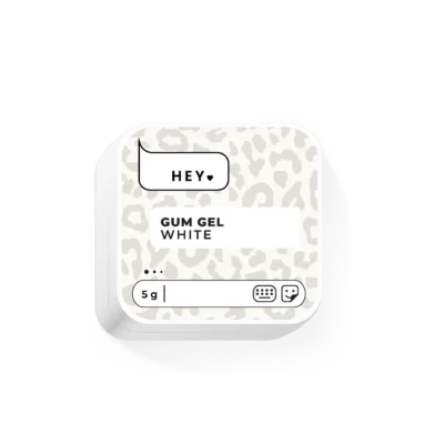 Gum gel WHITE HEYLOVE