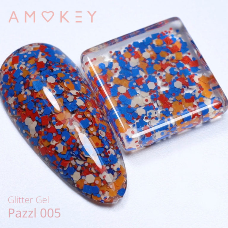 GLITTER GEL PAZZL 05 - AMOKEY