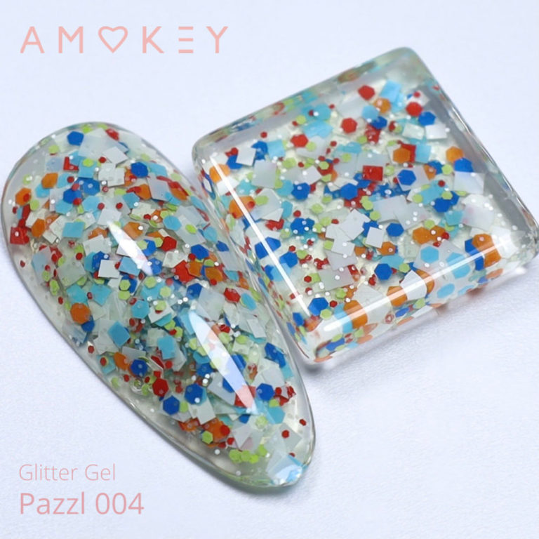 GLITTER GEL PAZZL 04 - AMOKEY