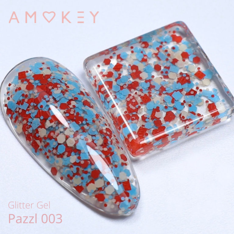 GLITTER GEL PAZZL 03 - AMOKEY