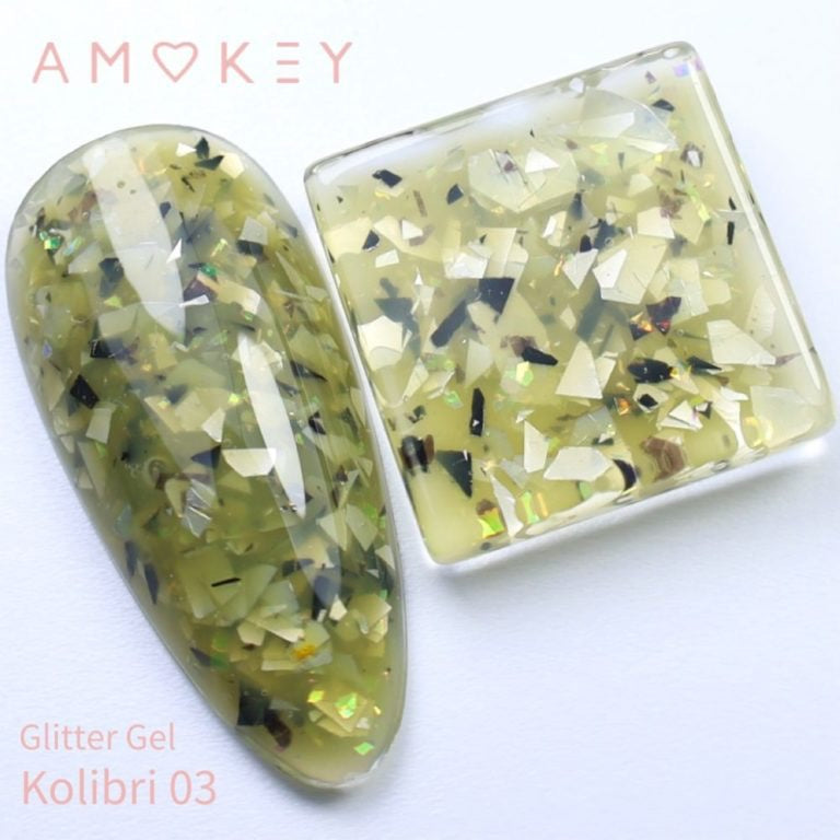 GLITTER GEL KOLIBRI 03 - AMOKEY