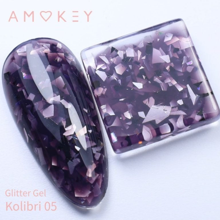 GLITTER GEL KOLIBRI 05 - AMOKEY