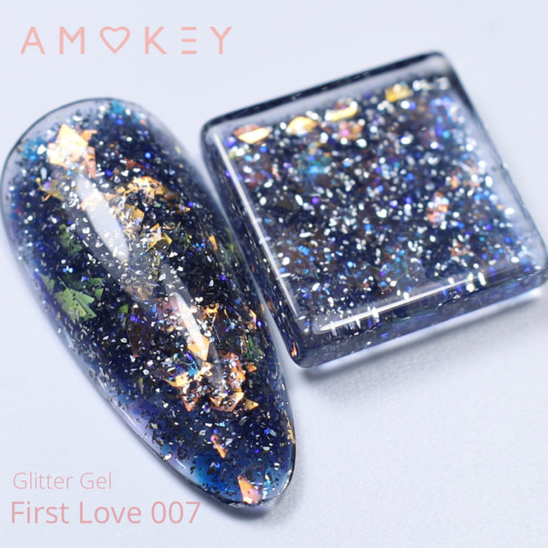 GLITTER GEL FIRST LOVE 007 - AMOKEY