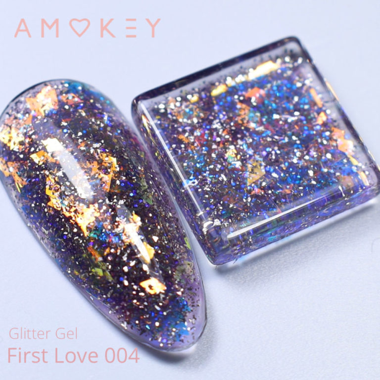 GLITTER GEL FIRST LOVE 004 - AMOKEY