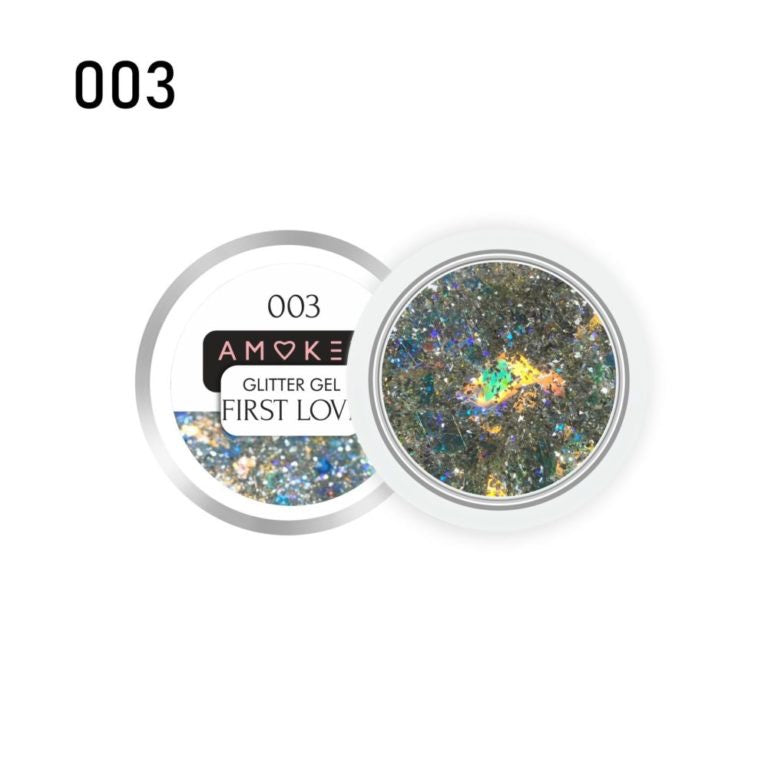 GLITTER GEL FIRST LOVE 003 - AMOKEY