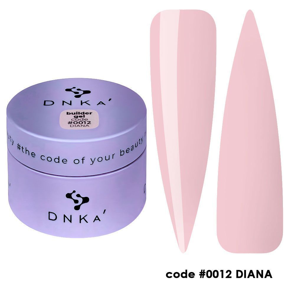 BUILDER GEL “DNKa”, 30ml #0012 DIANA - More than nail store