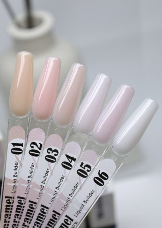 Polygel líquido Caramelo 01 – 15ml DELARO