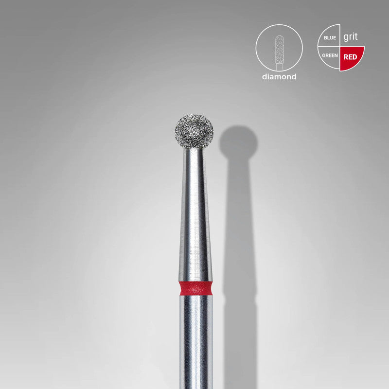 Fresa Diamante Bola 2.7 mm - Rojo BIOTECH