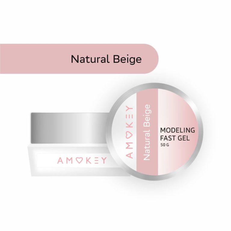 Gel modelador monofásico Fast Gel Natural Beige - 50g DE LA RO