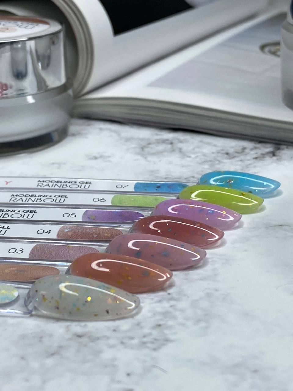 Gel modelador monofásico Rainbow 06– 15g AMOKEY - More than nail store