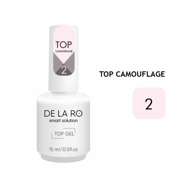 Top Camuflaje 02 (camuflaje) – 15ml DELARO - More than nail store