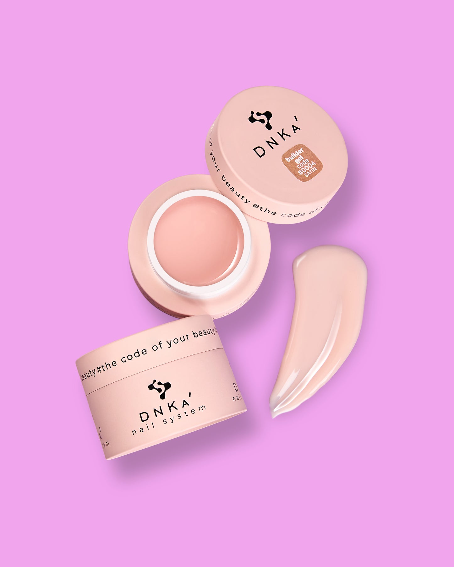 BUILDER GEL “DNKa”, 30ml #0004 Satin