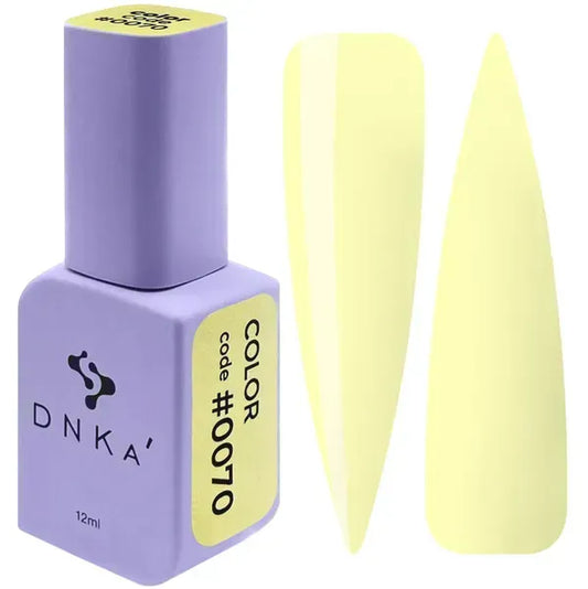 COLOR GEL POLISH "DNKa", 12 ml #0070