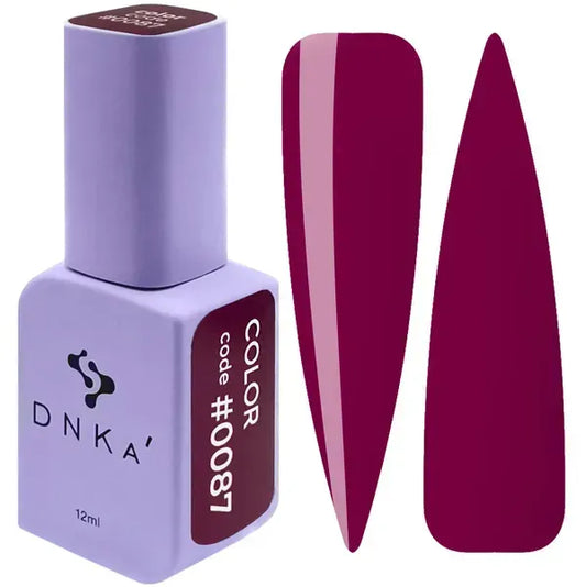 COLOR GEL POLISH "DNKa", 12 ml #0087