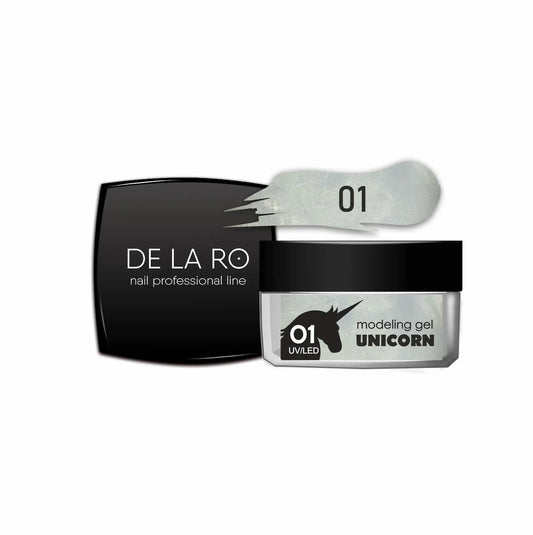 Gel modelador monofásico Unicornio 01 -30g DELARO