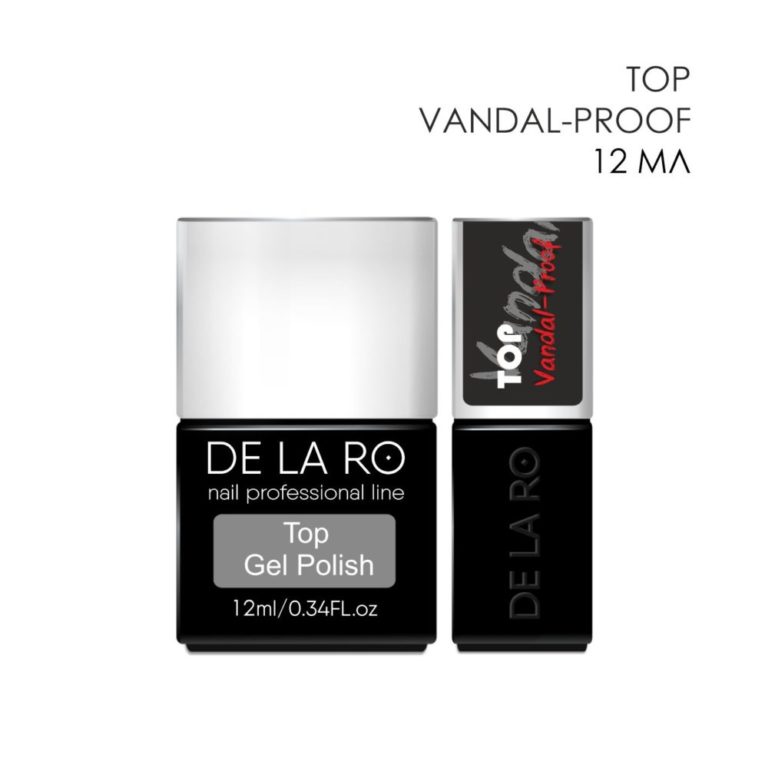 Rubber Vandal-Proof Top, 12 ml DELARO