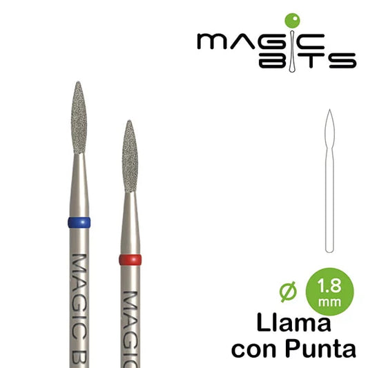 Biotech Fresa Diamante Llama Con Punta 1.8 mm