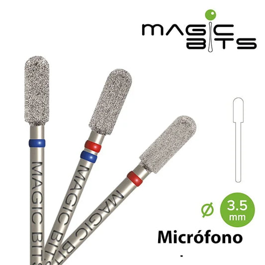 Biotech Fresa Diamante Micrófono 3.5 mm - Azul