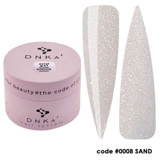DNKa' ACRYL GEL, 30ml  #0008 SAND
