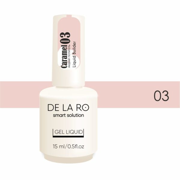 Poligel líquido Caramelo 03 – 15ml