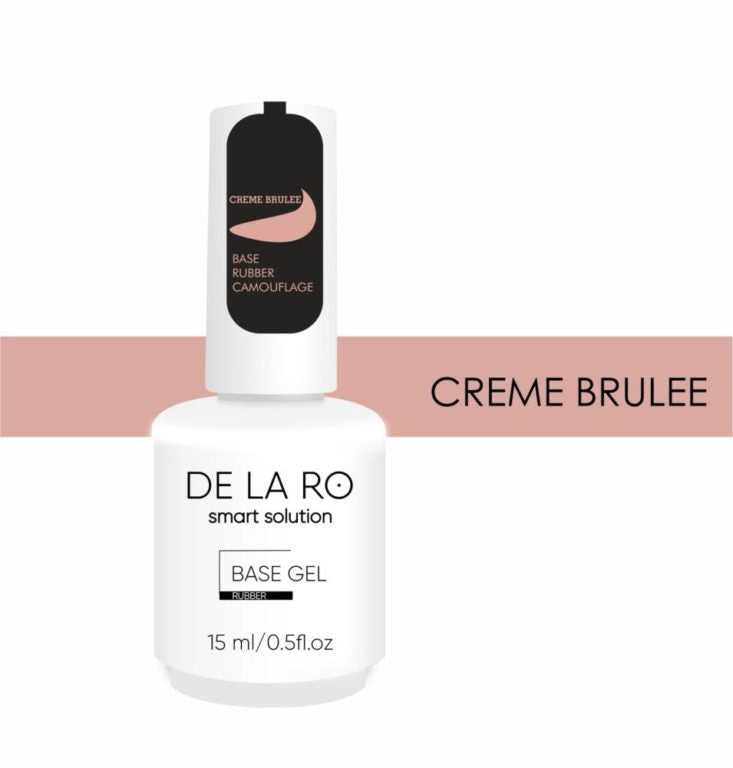 BASE Rubber Camouflage Crème Brulee – 15ml DELARO