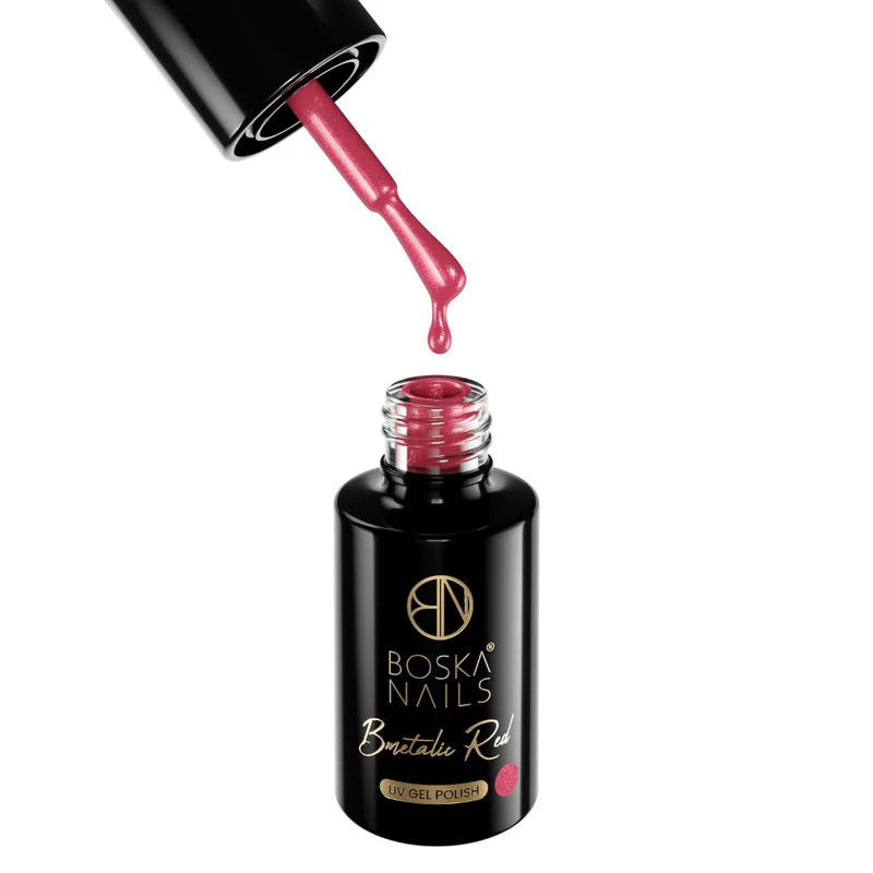 Esmalte Semipermanente BMetalic Red Nº395 - 6ml