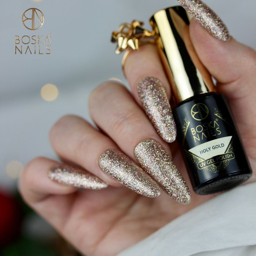 Esmalte Semipermanente Holy Gold Nº445 - 6ml