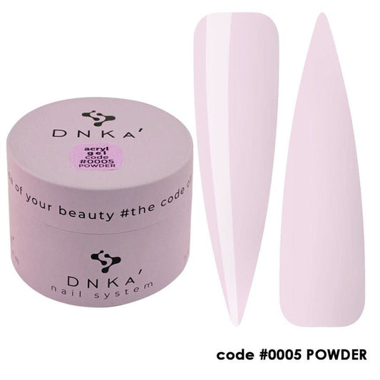 DNKa' ACRYL GEL, 30ml  #0005 POWDER