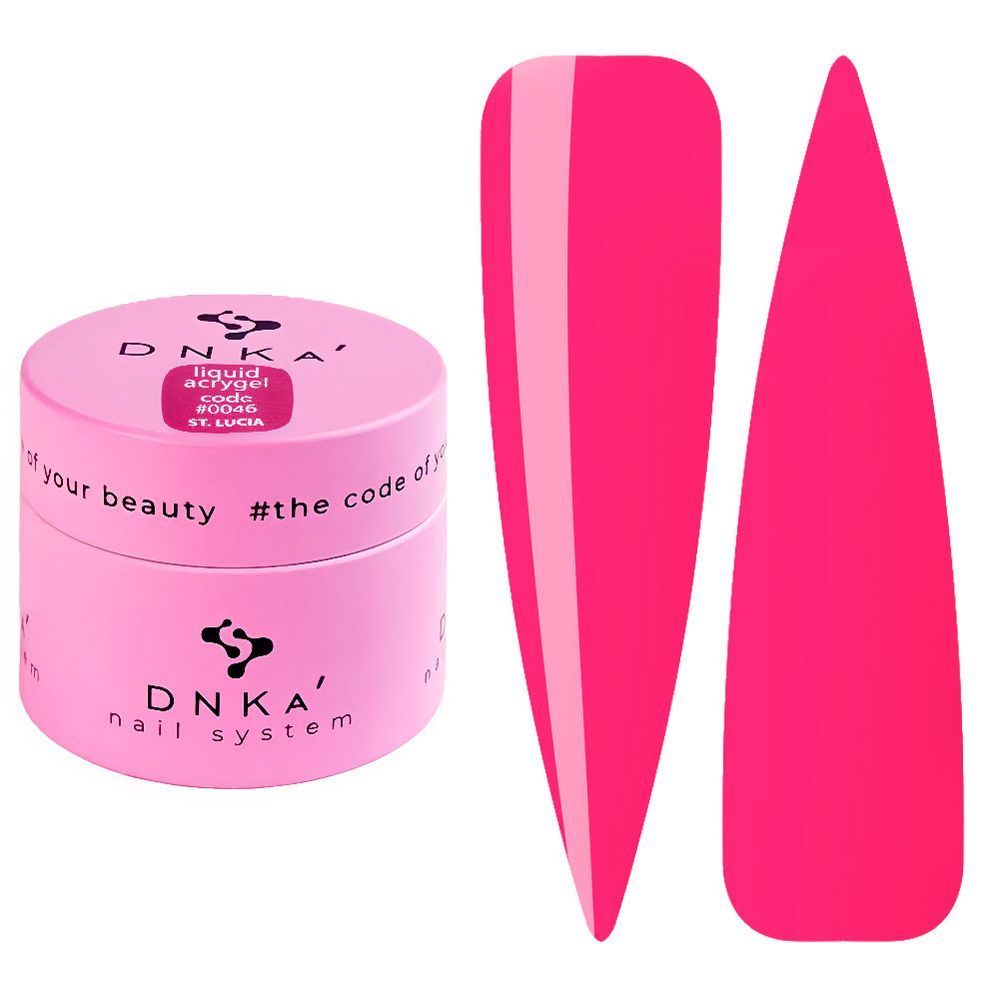 DNKa' LIQUID ACRYGEL, 15ml (in jar)  #0046 ST. LUCIA