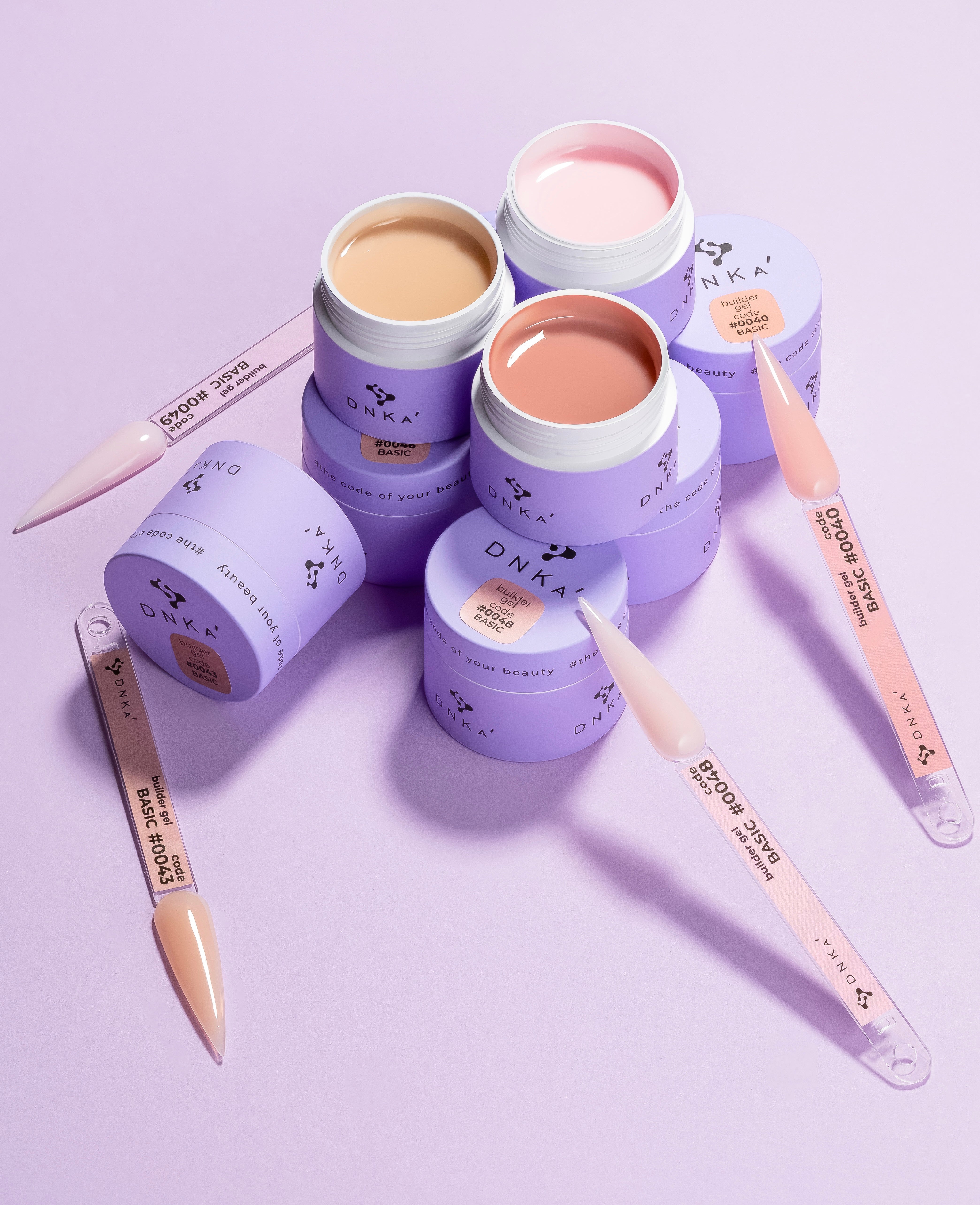 BUILDER GEL “DNKa”, 30ml #0049 BASIC - More than nail store