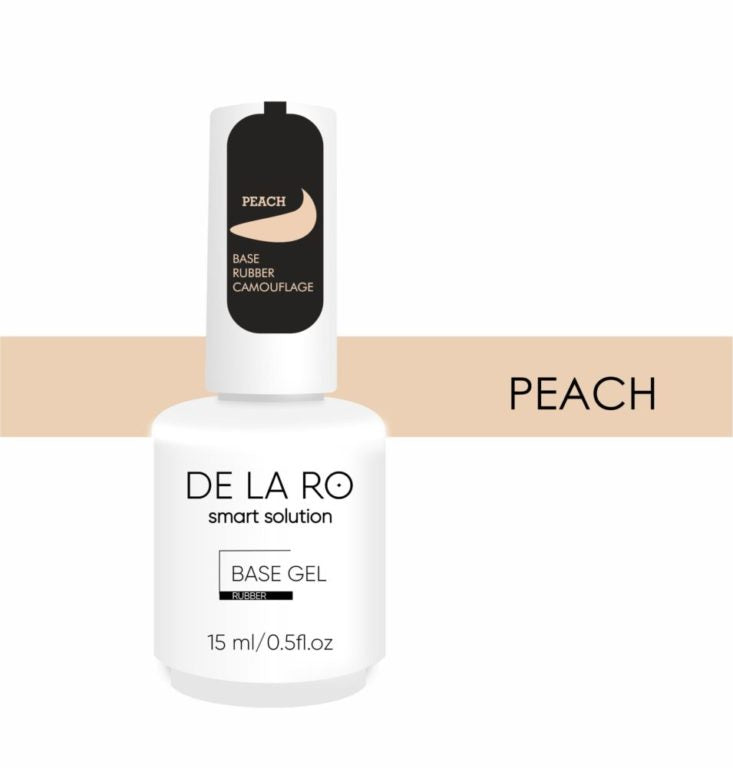 BASE Rubber Camouflage Soft Peach – 15ml DELARO