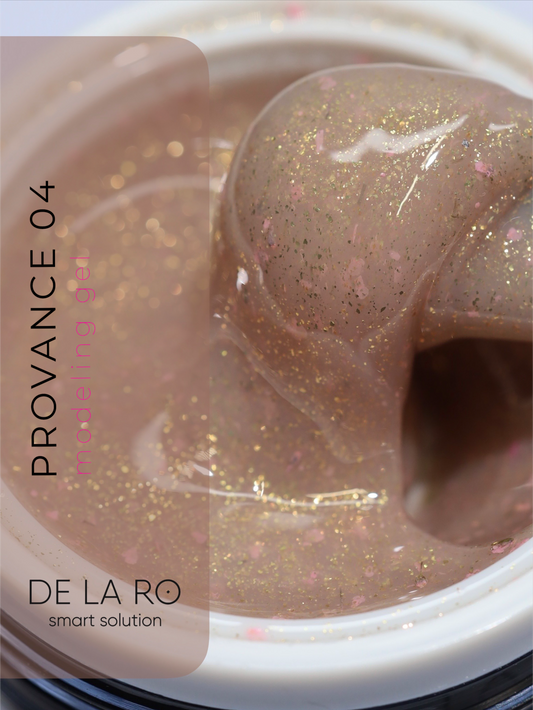 Gel modelador monofásico Provance 04 - 30 g  DELARO - More than nail store